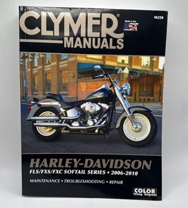 Harley Davidson FLS FXS FXC Softail 2006-2010  Shop Service Repair Manual Clymer - Bild 1 von 6