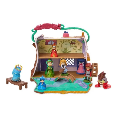 Disney Animators' Collection Littles Sleeping Beauty Aurora Cottage Playset - Image 1 of 3