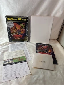 MegaRace IBM PC Game 1994 Big Box Invision Awards Software Tool works - Picture 1 of 8