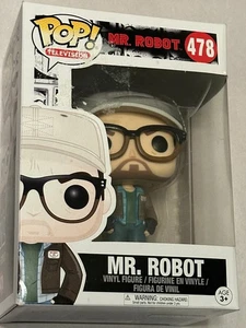 Funko Pop! Televisión Mr. Robot #478 "Mr. Figura Vinilo Robot" con Protector - Imagen 1 de 8
