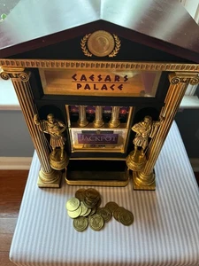 Caesars Palace 1989 Franklin slot machine da tavolo come nuova 20 gettoni (CP1014579) - Foto 1 di 6