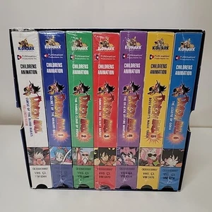 Dragon Ball The Saga of Goku Complete VHS Set - Rare- READ! - Picture 1 of 9