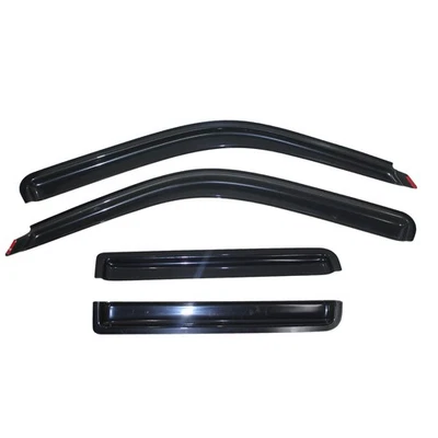 4pcs For Explorer Sport Trac Mountaineer Sun Rain Guard Window Visors - Image 1 of 4