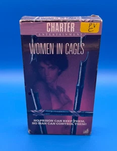 Women In Cages (1971) Charter Ent. VHS Gerardo de Leon Exploitation Grindhouse - Imagen 1 de 4