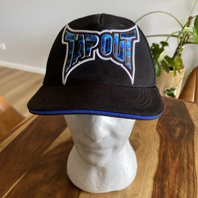 Gorra de béisbol TAPOUT MMA Snapback negra azul camuflaje OSFM talla única para la mayoría Foto 1 de 4