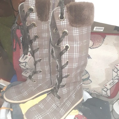 Botas de neve femininas com zíper. Southport. Tamanho 10 - Imagem 1 de 4