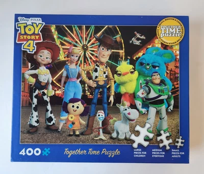 Disney Pixar Toy Story 4 Together Time Puzzle 400 Piezas 18x24 Nuevo Foto 1 de 4