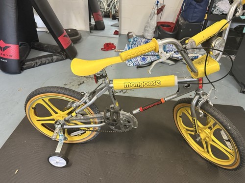 Mongoose stranger things bike. brand new, used once, has pegs in the ...