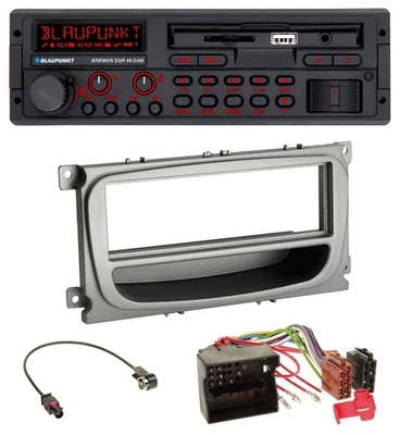 Blaupunkt SD MP3 USB Bluetooth DAB Autoradio für Ford Mondeo S-Max 07-14 silber - Bild 1 von 4