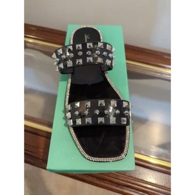 Sandalias Lauren Lorraine Studley negras talla 8,5 nuevas en caja Foto 1 de 2