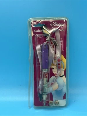 Caneta Disney Princesa Mudança de Cor 7 Cores Brilhantes Ariel Cinderela - Imagem 1 de 2