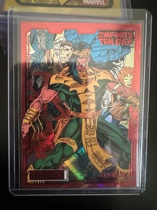 2023 Marvel Allegiance: Infinity Trilogy | #79 Shaman | Red Diamonds /49 - Bild 1 von 2