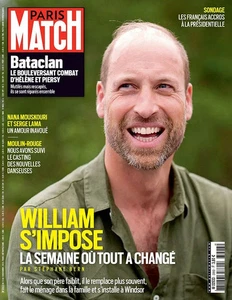 PARIS MATCH Magazin ~ Prince WILLIAM_MOULIN-ROUGE 13. November 2025 ©TBC - Bild 1 von 1