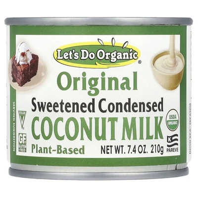 Let's Do Organic®, Sweetened Condensed Coconut Milk, Original , 7.4 oz (210 g) - Image 1 of 2