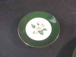 Lovely Homer Laughlin Lifetime China Jaderose Jade Rose Saucer ONLY - Picture 1 of 2