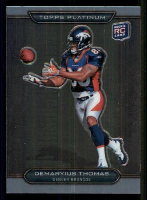 2010 Topps Platinum #101 Demaryius Thomas RC - Image 1 of 2