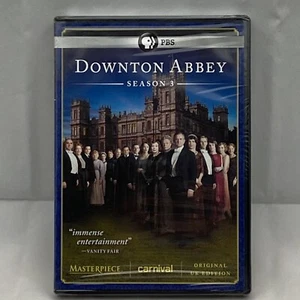Downton Abbey: Season 3 (DVD, 2013, 3-Disc Set) Original UK Edition  New Sealed - Imagen 1 de 2