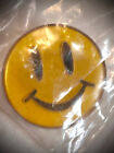 Vintage Wal-mart Smiley Face Enameled Lapel Pin In Original Bag