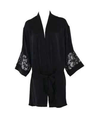 Kimono negro para mujer BLUEBELLA L89015 Celia talla S Foto 1 de 4