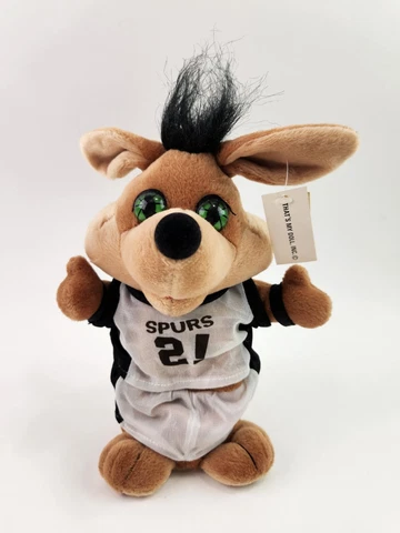 San Antonio Spurs Dancing Coyote 10" Mascot Plush Figure Plays Get Ready Song Cover