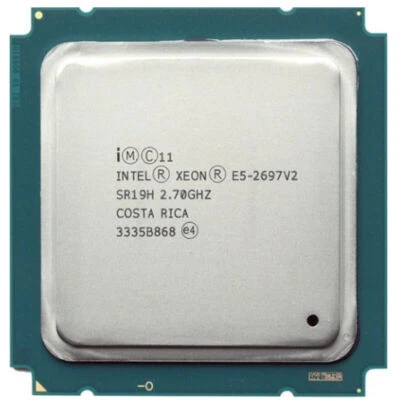 Intel Xeon E5-2697 V2 E5-2696 V2 E5-2695 V2 E5-2651 V2 LGA 2011 Processor CPU - Image 1 of 4