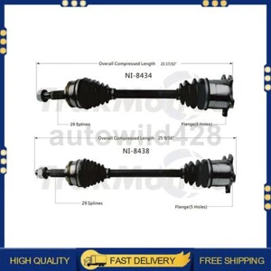 2 PIEZAS eje articulado eje TrakMotive CV eje trasero izquierdo derecho para Infiniti J30 1993-1994 - Imagen 1 de 3