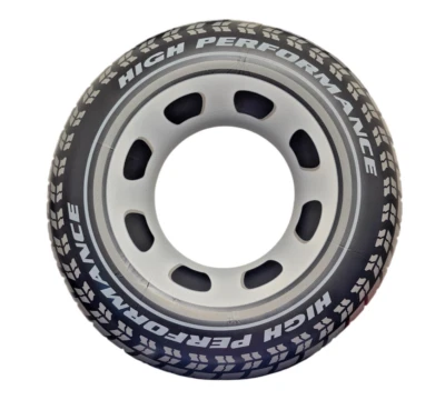 Intex Schwimmreifen 91cm Schwimmring Auto Reifen Design Pool Erwachsene Kinder - Bild 1 von 3