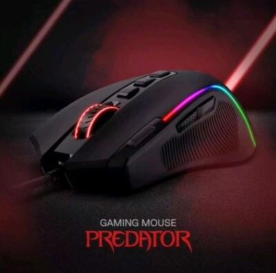 Gaming Mouse Predator M612 Gamer Mouse with 9 Programmable Keys - Image 1 of 4