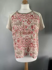 Stardivarius Womens Multicoloured BLOUSE Size 10 - Picture 1 of 5