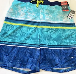 SPEEDO E-BOARD 21" COLUMBIA SWIM BEACH POOL TRUNKS SHORTS MEN XXL UV 50+ - Picture 1 of 12