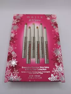 Mally Let It Snow Evercolor Shadow Stick Boxed 6 Piece Eye Collection.New In Box - Picture 1 of 4