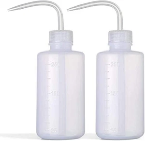 Wash Bottle 2Pcs 250Ml/8Oz Safety Bottles Watering Tools, Economy Plastic Squeez - Picture 1 of 12