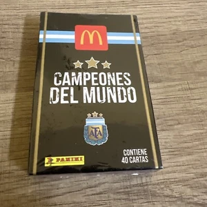 EXCLUSIVE BOX SET 40X CARDS MCDONALDS ARGENTINA, PANINI "CAMPEONES DEL MUNDO" - Picture 1 of 2