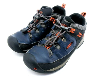 Keen Kids Targhee Waterproof Shoes US 1 UK 13 Blue Good Clean Condition - Picture 1 of 11