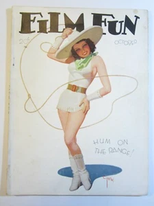 Film Fun Magazine, Vol. 62 #546, Oct. 1934 VG+ Bolles Hum on the Range Cover! - Picture 1 of 5