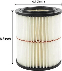 Shop Vac Filter for Sears Craftsman 5+ 6 8 12 16 gallon Wet Dry Vac - Picture 1 of 6