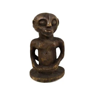 Luba Sitting Female Figure Congo - Picture 1 of 7