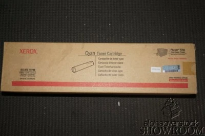 New Sealed Box Genuine OEM Xerox Phaser 106R00653 Cyan Toner Cartridge - Image 1 of 4