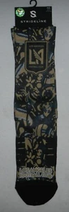 Los Angeles FC Football Club LAFC MLS Soccer Logo Socks Strideline Size M/L - Picture 1 of 3
