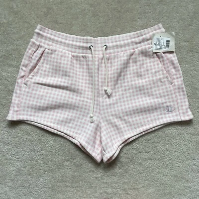 Nuevo con etiquetas Pantalones Cortos Champion X HVN Para Mujer XL Rosa Guinga Sudaderas Tejido Inverso Foto 1 de 4