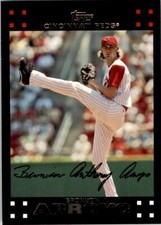 2007 TOPPS #30 BRONSON ARROYO CINCINNATI REDS