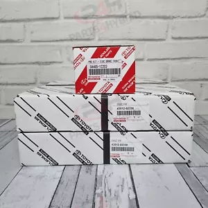 DISCHI FRENO ANTERIORI E PASTIGLIE FRENO ANTERIORI ORIGINALI TOYOTA AURIS 2012-2018 - Foto 1 di 1