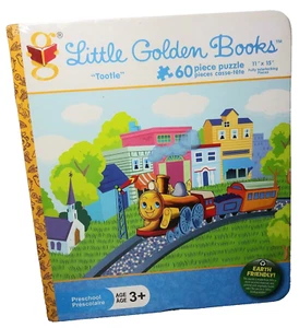 Little Golden Books 60 Piece Puzzle Tootle The Train Ages 3+ NEW - Picture 1 of 7