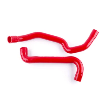 Radiator Hose Red For 1988-1991 1989 1990 BMW E30 M3 2.3L Manual Silicone - Image 1 of 4