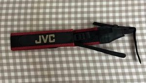 Vintage JVC Video Camera Camcorder Red & Black Shoulder / Neck / Arm Strap New - Picture 1 of 3