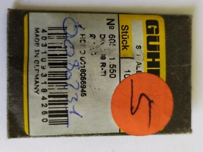 GUHRING Foret cobalt miniature D1.550 X5 - Photo 1/3