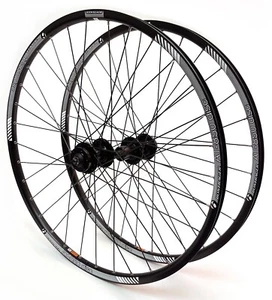 Bontrager AT-850 Wheel Set, Shimano TX-506 QR 6-Bolt Hubs 8,9,10,11 spd - Picture 1 of 3