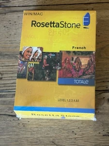 Learn to Speak French Rosetta Stone Teach Level's 1-5 version 4 Brand New Sealed - Picture 1 of 8
