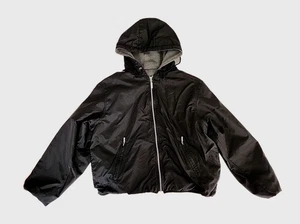 Chaqueta deportiva con capucha negra y gris mediana reversible SporTrax para mujer 2 en 1 - Imagen 1 de 12