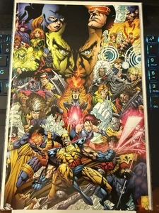 Uncanny X-Men #1 Joe Quesada 1:500 variante gema oculta 2018 ver fotos - Imagen 1 de 14